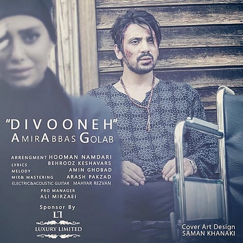 Cover artwork for Divooneh by Amir Abbas Golab